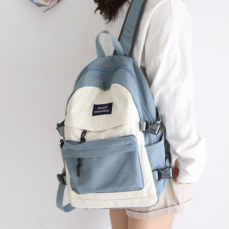 Kukombo Large Capacity Women Backpack Fashion Schoolbag Backpacks for