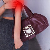 Kukombo MBTI Y2k Vintage Women Shoulder Bag Original Designer Fashion Luxury Handbag Large Capacity Harajuku Casual Female Crossbody Bag