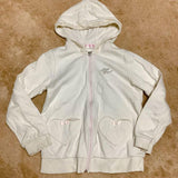 Kukombo Valentine's Day Aesthetic Y2k Cute Hoodies Women Winter Clothes Kawaii White Love Streetwear Loose Zip Up Hoodie Korea Sweet Girl 90s Vintage Long Sleeves