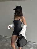 Kukombo Solid Backless Tank Bodysuit Sexy Hot Camisole Top Jumpsuit Women's Bodycon Summer Black Sleeveless Slim Rompers Y2k Clothing Spring Style 2025