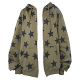 Kukombo 2000s Aesthetic Star Print Hoodie