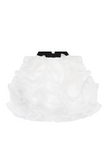 Kukombo Fishbone Waist Cinched Strapless Top Vest Mesh Puffy Skirt Set Layered Pleated Flower Dress Slim Fit Waistcoat Yarn Short Skirts ootd outfit idea