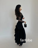 Kukombo Customized Elegant Jersey Pleat Mermaid Square Neck Midi Dresses Evening Dresses Classic Exquisite Modern Style Pastrol Unisex C (PRE-ORDER)