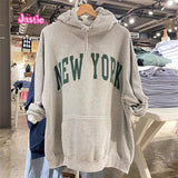 Kukombo 2025 Casual Women Letter Print Zipper-up Sweatshirts Autumn Vintage Half High Collar Cotton Hoodies Y2k Streetwear Pullover Tops