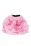 Kukombo Fishbone Waist Cinched Strapless Top Vest Mesh Puffy Skirt Set Layered Pleated Flower Dress Slim Fit Waistcoat Yarn Short Skirts ootd outfit idea