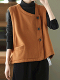 Kukombo You're Pretty Short Waistcoat Women's Cardigan