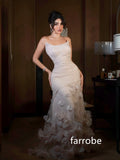 Kukombo Customized Sexy Jersey Pleat Flower A-line Strapless Long Dresses Homecoming Dresses Classic Exquisite Modern Style Pastrol Unis (PRE-ORDER)