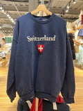 Kukombo BOSTON Letter Patch Embroidery Winter Sweatshirt Round Neck Retro Y2K Autumn Pullovers Top Harajuku Streetwear Navy Blue Hoodie