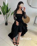 Kukombo Customized Elegant Jersey Pleat Mermaid Square Neck Midi Dresses Evening Dresses Classic Exquisite Modern Style Pastrol Unisex C (PRE-ORDER)