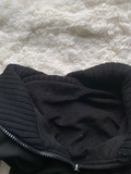 Kukombo Valentine's Day Aesthetic Punk Coat Dark Winter Clothes Women Gothic Zip Up Hoodies 2025 New Korea Oversized Tops Jackets Femme Hoody Streetwear Coats Top