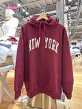 Kukombo 2025 Casual Women Letter Print Zipper-up Sweatshirts Autumn Vintage Half High Collar Cotton Hoodies Y2k Streetwear Pullover Tops