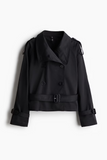 Kukombo Belts Double Breasted Jacket Women Casual Loose Stand Collar Long Sleeve Coat 2025 Spring Office Street All-match Lady Outwear ootd