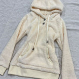 Kukombo Outfit Women's winter Hoodie Sweet Sexy Kawaii Pullover High waist Slim Pockets Long Sleeves Coat Korea Cute Top Femme Harajuku Hoodies