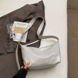 Kukombo LEFTSIDE PU Leather Small Bucket Crossbody Bags Lady Shoulder Bag for Women 2025 New Trend Hand Bags Retro Handbags and Purses Outfit Ideas