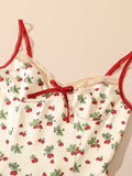 Kukombo Homecoming Dress Party Outfits Strawberry Farm Dress