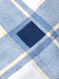 Kukombo Shacket Pocket Plaid Stitching Lambswool Jacket