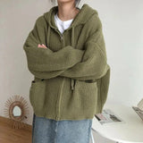 Kukombo Hygge Knit Zip Up Hoodie