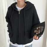 Kukombo Hygge Knit Zip Up Hoodie