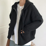 Kukombo Hygge Knit Zip Up Hoodie