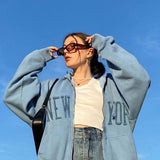 Kukombo New York Embroidery Hoodie
