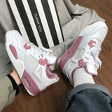 Kukombo New Couple All-Match Air Cushion Shoes Men's and Women's Hong Kong Style Ins Super Hot Height Increasing White Shoes Student Shoes Casual Wear-Resistant Shoes