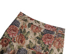 birthday outfit New Style Woolen Flower Jacquard with Belt Fashion Short Skirt Skirt
