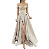 prom dresses 2024 Spring New Women's Multi-Color Tube Top V-neck Backless Large Swing Dress
