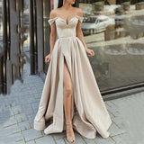 prom dresses 2024 Spring New Women's Multi-Color Tube Top V-neck Backless Large Swing Dress