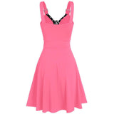 Kukombo misunderstood outfit New Style Sleeveless Strap Loose Large Swing Sling Gothic Punk Women's Dress Female