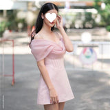 homecoming dresses French Temperament Sling Dress 2024 New Design Sense Niche High-End Chic Fishbone Waist Dress