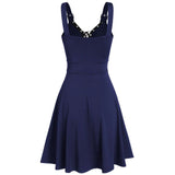 Kukombo misunderstood outfit New Style Sleeveless Strap Loose Large Swing Sling Gothic Punk Women's Dress Female