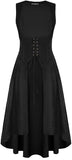 Kukombo ancient civilization dress to impress Medieval Renaissance Stage Cos Costume Halloween Retro Women's Long Dress Cosplay Costume