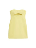 Kukombo dress to impress codes Zadata Women's Heart-Shaped Collar Small Dress Straight Slim Open Design Tube Top Dress 3366707