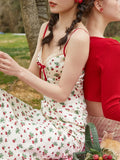 Kukombo Homecoming Dress Party Outfits Strawberry Farm Dress