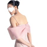 homecoming dresses French Temperament Sling Dress 2024 New Design Sense Niche High-End Chic Fishbone Waist Dress