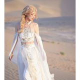 New Chinese Style Hanfu Exotic Clothing Western Desert National Ethnic Xinjiang Photography