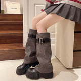 Kukombo Flats Women Mid Calf Chelsea Boots Fashion Platform Cowboy Shoes New 2024 Winter Designer Motorcycle Boots Trend Femme Zapatos