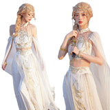 New Chinese Style Hanfu Exotic Clothing Western Desert National Ethnic Xinjiang Photography