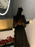 Kukombo Y2k Womens Vintage Black Blazer Skirts Suit Femme Outfits Autumn Korean Fashion Clothes Spring New Elegant 2 Piece Sets