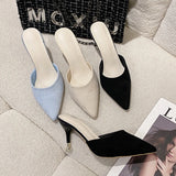Kukombo 2024 Luxury Women's Sandal Beach Shoes Woman Summer Trends Womens Sandals For Ladies Designer Heels Mules Woman's Slippers Plush