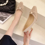 Kukombo 2024 Spring Autumn New Pointed Leather Surface Rhinestone Women's Thin Heels External Wearing Shallow Mouth Single Shoes Wome