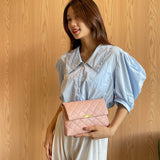 Kukombo Diamond Lattice Women Shoulder Bag Female Embroidered Luxury Small Square Bag PU Leather Crossbody Bags Handbag Purses Phone Bag