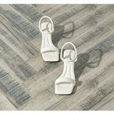 Kukombo 2024 New Black Ankle-Strap Buckle Sandals Summer Letter Rhinestone Square Toe Ladies Stiletto Heel High Heel Shoes