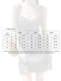 Kukombo Bandage Floral Spaghetti Strap Dress Womens Y2k Clothes Sleeveless Mini Fashion Summer Short Party Backless Dresses for Women