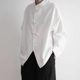 Kukombo Casual Women Shirts Korean Fashion Streetwear Loose Long Sleeve Tops All Match Female Button Irregular Shirts Autumn New