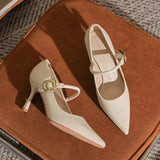 Kukombo Women Sexy High Heels Shoes 2024 Spring Pointed Toe Shoes New Fashion Elegant Dress Shallow Shoes Party Pumps Zapatos Para Mujer