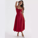 Kukombo Sleeveless Elegant Flowers Long Dress Woman Clothing Fashion Summer High Quality Luxury Sexy Spaghetti Strap Womens Dresses 2024
