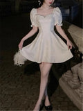 Kukombo Midi Dress Women Elegant Summer 2023 New Fashion Evening Party Lady Slim Vestidos Vintage Diamond Dresses Female Korean Clothes