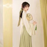 Chinese Traditional Ancient Hanfu Costumes Classical Tang Dynasty Princess Hanfu Dress Retro Modern Chinese Streetwear