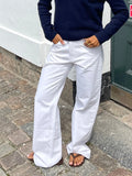Kukombo Women Retro Y2k Straight Leg Jeans Star Pattern Loose Denim Pants 2024 Fall Winter Casual Low Waist Trousers Streetwear